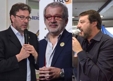 Lega, scontro tra Giorgetti e Salvini? Due chiacchiere con Roberto Maroni…