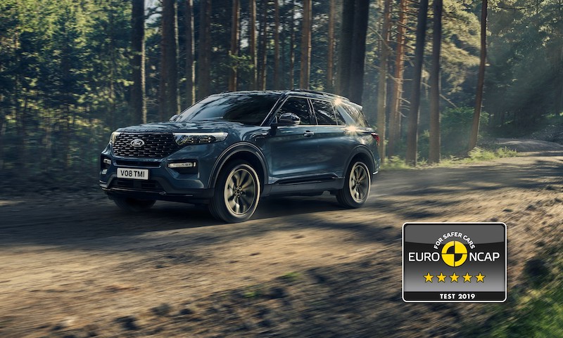 Euro NCAP: 5 Stelle per l’Explorer Plug-In Hybrid