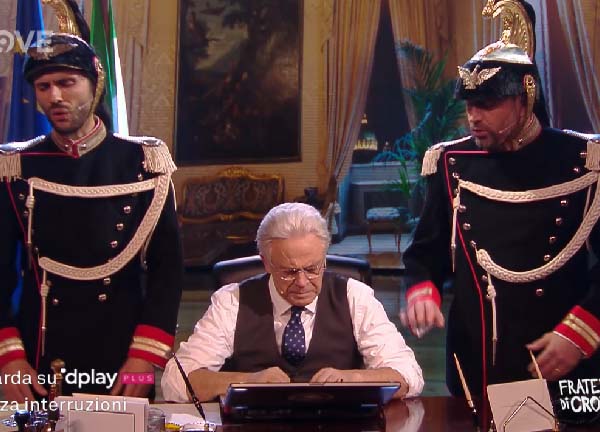 Fratelli di Crozza: MATTARELLA, risponde agli attacchi degli hater Fratelli di Crozza: MATTARELLA, risponde agli attacchi degli hater