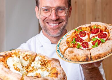 Milano, al Mercato del Duomo la “pizza contemporanea” di Renato Bosco