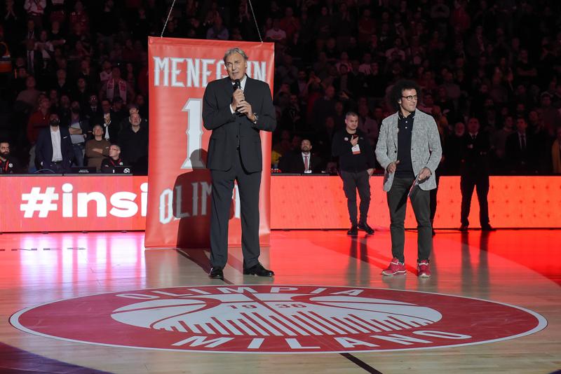 Olimpia Milano notte di festa per Meneghin e trionfo con il Maccabi Tel Aviv Olimpia Milano notte di festa per Meneghin e trionfo con il Maccabi Tel Aviv