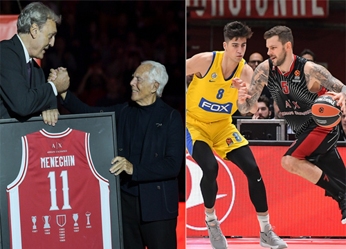 Olimpia Milano notte di festa per Meneghin e trionfo con il Maccabi Tel Aviv Olimpia Milano notte di festa per Meneghin e trionfo con il Maccabi Tel Aviv