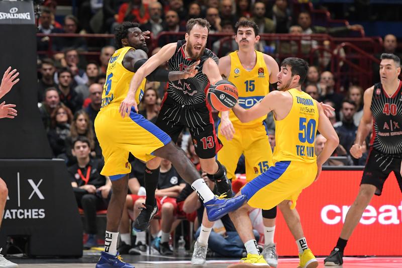 Olimpia Milano notte di festa per Meneghin e trionfo con il Maccabi Tel Aviv Olimpia Milano notte di festa per Meneghin e trionfo con il Maccabi Tel Aviv