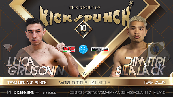 Night of Kick and Punch 10, Grusovin vuole il mondiale