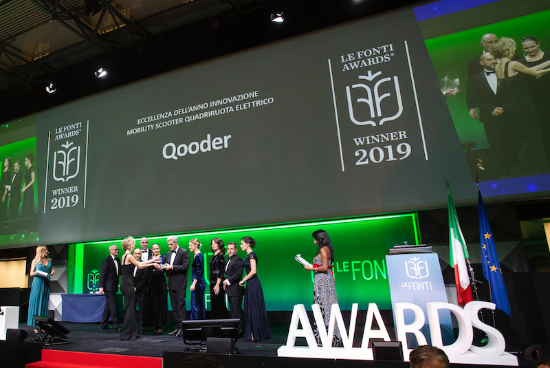 Qooder si aggiudica “Le Fonti Awards 2019” Qooder si aggiudica “Le Fonti Awards 2019”