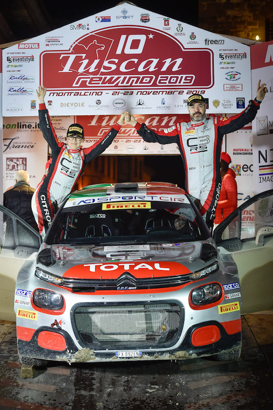 CIR, Tuscan Rewind, Disdetta per la C3 di Rossetti – Mori nell’ultima PS