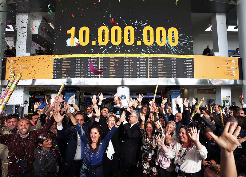 Aeroporto internazionale di Capodichino, raggiunti 10 milioni di passeggeri Aeroporto internazionale di Capodichino, raggiunti 10 milioni di passeggeri