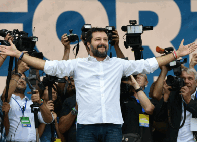 Salvini: “Sono pronto ad accogliere il popolo dei grillini traditi”