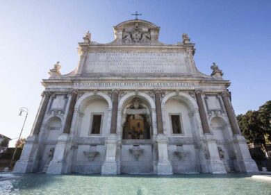 Gianicolo, torna a scorrere l’Acqua Paola. Roma meraviglia: lo show è servito