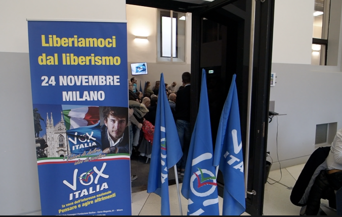 Vox Italia, siamo stati alla prova generale del ‘partito dei colti’. Video
