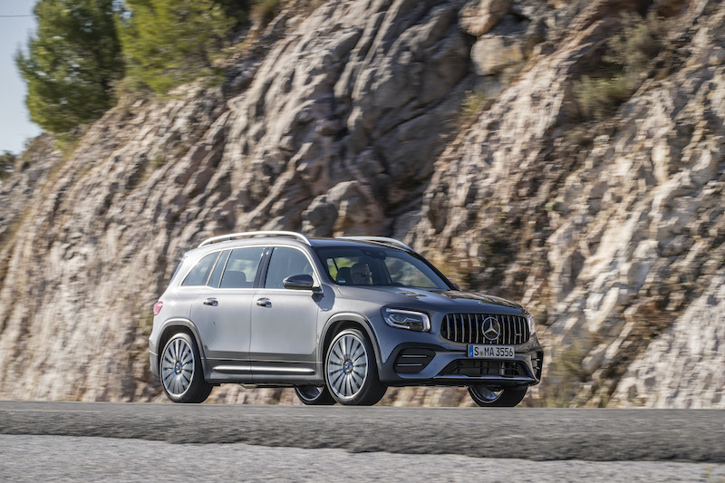 La versatilità di GLB, il primo suv Mercedes disponibile a sette posti