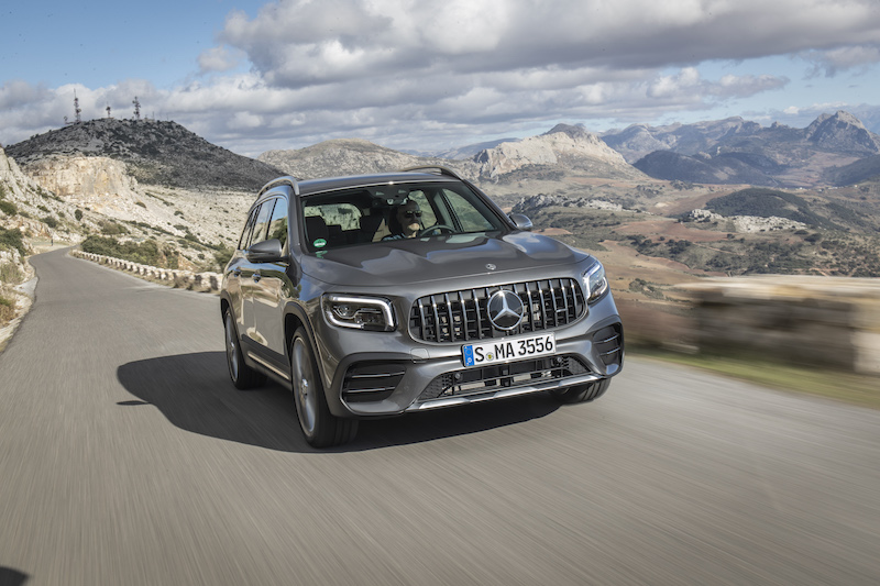 La versatilità di GLB, il primo suv Mercedes disponibile a sette posti