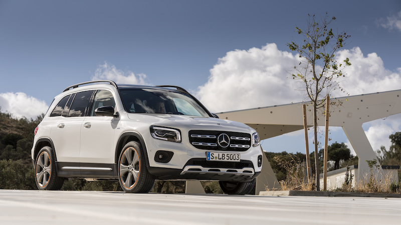 La versatilità di GLB, il primo suv Mercedes disponibile a sette posti