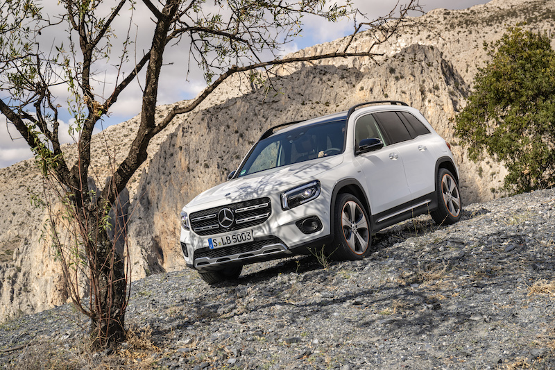 La versatilità di GLB, il primo suv Mercedes disponibile a sette posti