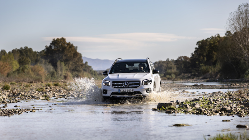 La versatilità di GLB, il primo suv Mercedes disponibile a sette posti