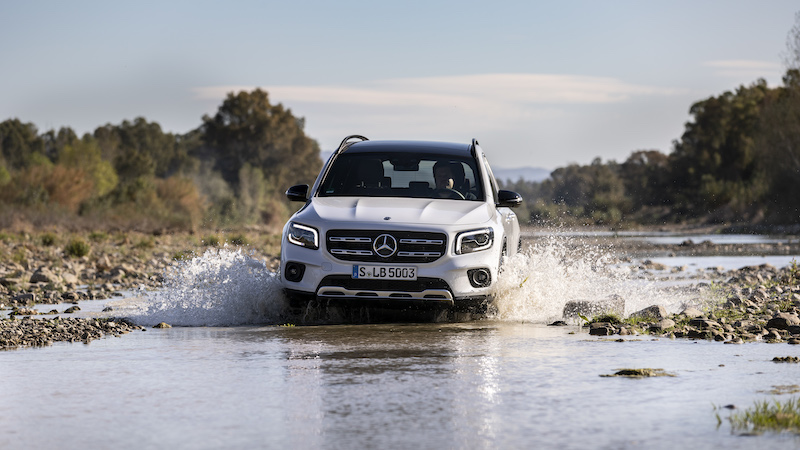 La versatilità di GLB, il primo suv Mercedes disponibile a sette posti