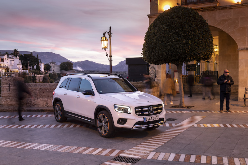 La versatilità di GLB, il primo suv Mercedes disponibile a sette posti