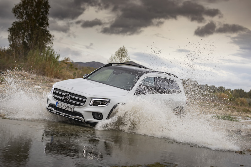 La versatilità di GLB, il primo suv Mercedes disponibile a sette posti