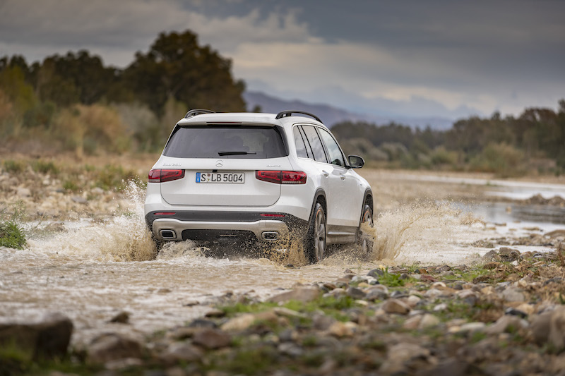 La versatilità di GLB, il primo suv Mercedes disponibile a sette posti