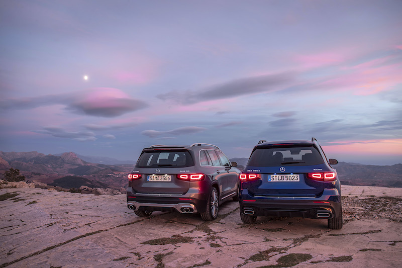 La versatilità di GLB, il primo suv Mercedes disponibile a sette posti
