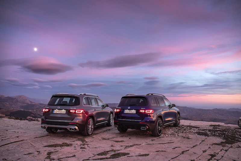 La versatilità di GLB, il primo suv Mercedes disponibile a sette posti