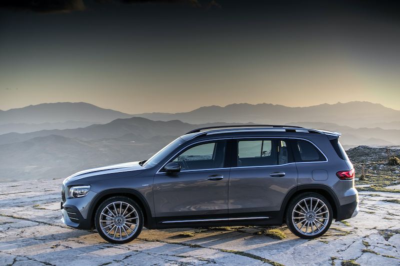 La versatilità di GLB, il primo suv Mercedes disponibile a sette posti