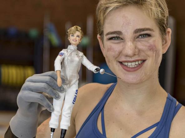 Bebe Vio nuova Barbie, esempio per tutte le bimbe. BARBIE-BEBE VIO FOTO