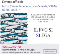 Sardine, lo sgambetto della Lega. In Friuli gli soffia la piazza