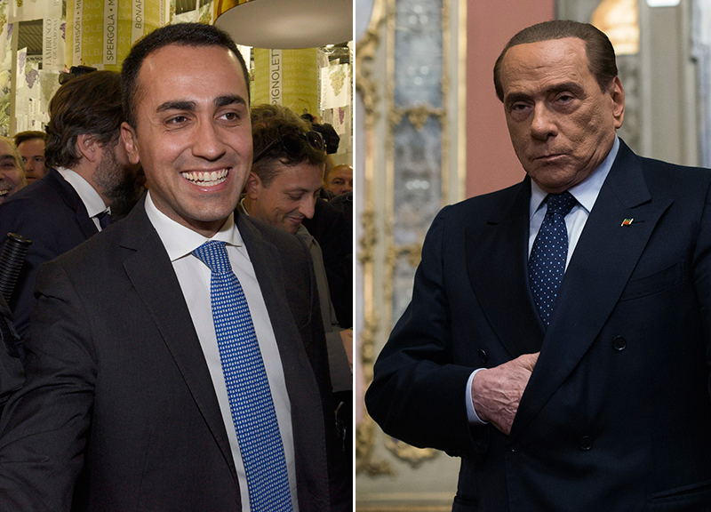 Di Maio e Berlusconi in mezzo al guado. Il Mes ridisegna il quadro politico Di Maio e Berlusconi in mezzo al guado. Il Mes ridisegna il quadro politico