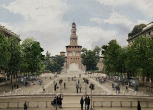 Piazza Castello, primo lotto: la Giunta approva il progetto definitivo. FOTO Piazza Castello, primo lotto: la Giunta approva il progetto definitivo. FOTO