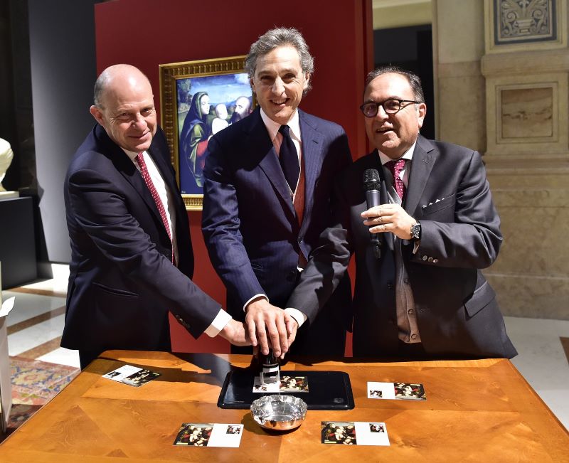 Intesa Sanpaolo presenta il francobollo dedicato al Natale e a Il Francia Intesa Sanpaolo presenta il francobollo dedicato al Natale e a Il Francia