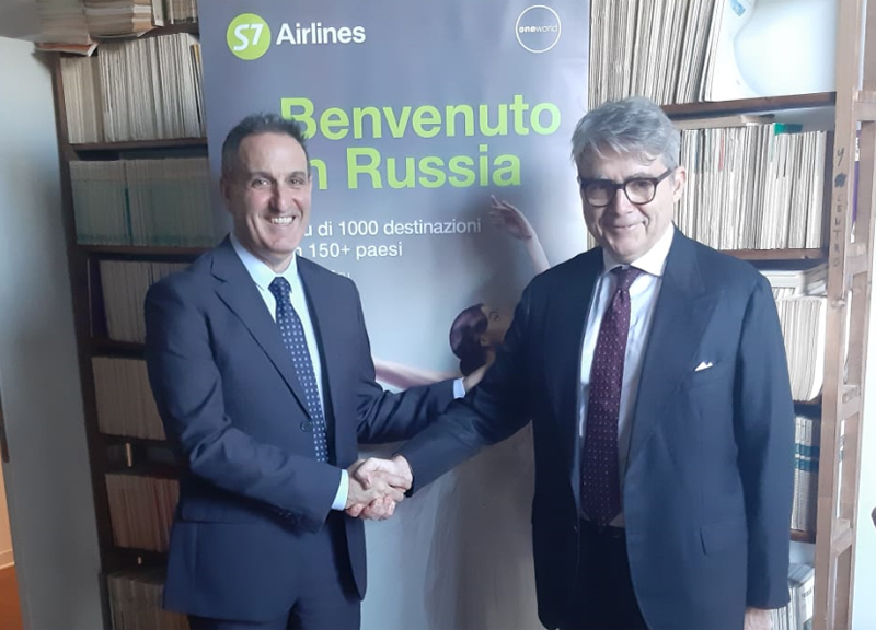 S7 Airlines: nuovi collegamenti diretti Milano-Mosca S7 Airlines: nuovi collegamenti diretti Milano-Mosca
