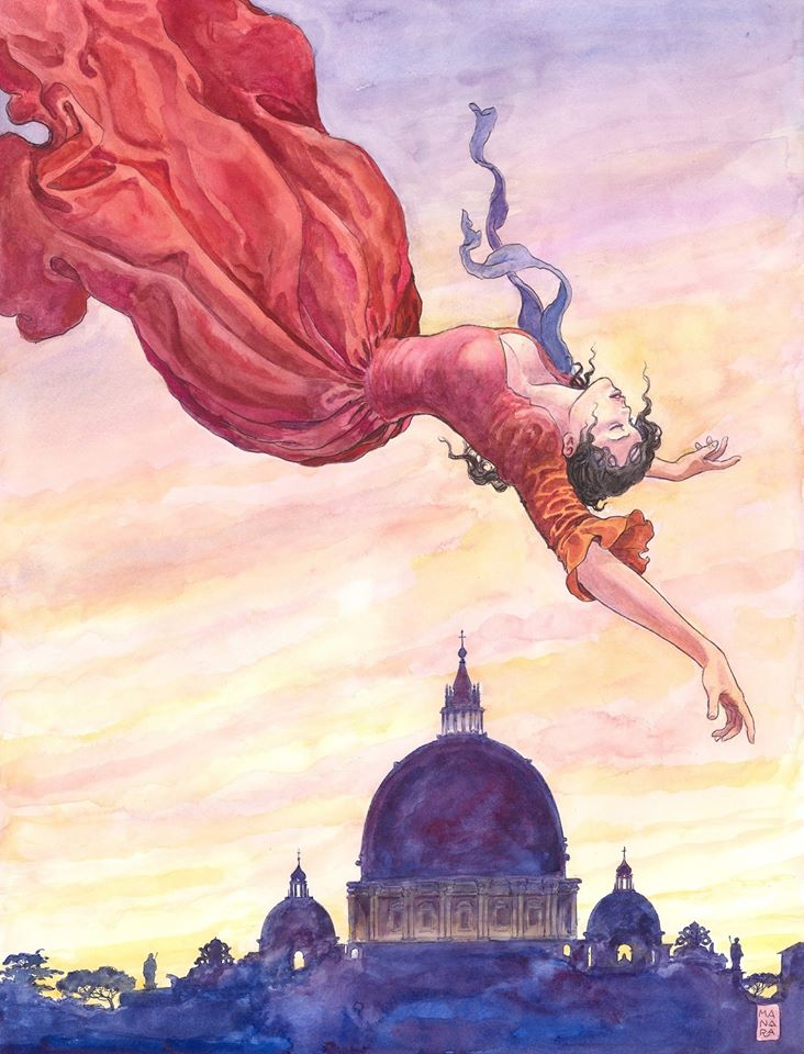Prima alla Scala, la Tosca vista da Manara allo Spazio Fumetto. FOTO Prima alla Scala, la Tosca vista da Manara allo Spazio Fumetto. FOTO