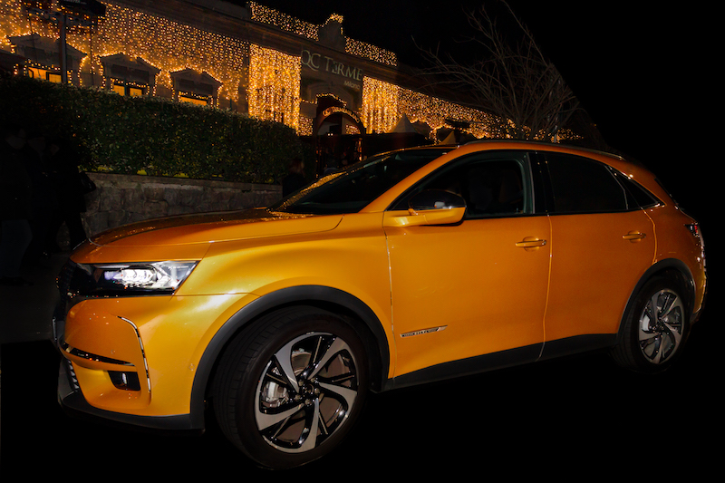 DS 7 CROSSBACK E-TENSE protagonista  al Christmas Party di QC Terme Milano