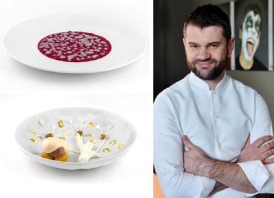 Prima alla Scala: riso, rape rosse, gelato al cioccolato nel menu di Bartolini