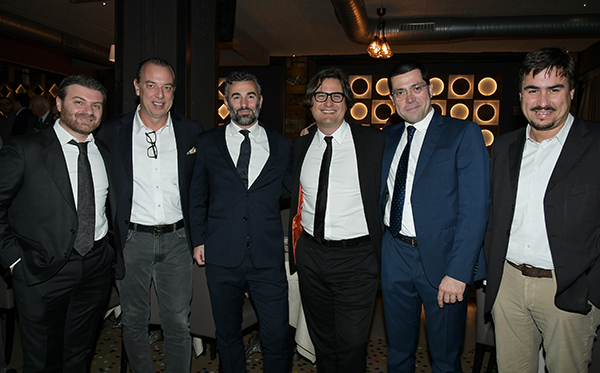 Salvini alla cena di Natale della Segreteria Provinciale della Lega a Milano