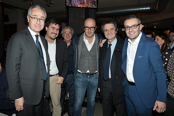 Salvini alla cena di Natale della Segreteria Provinciale della Lega a Milano