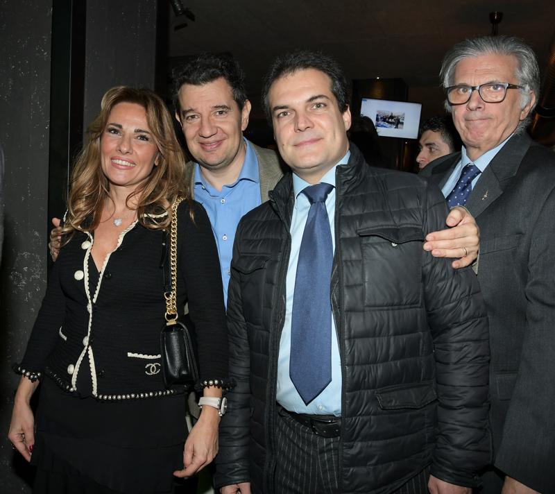 Salvini alla cena di Natale della Segreteria Provinciale della Lega a Milano