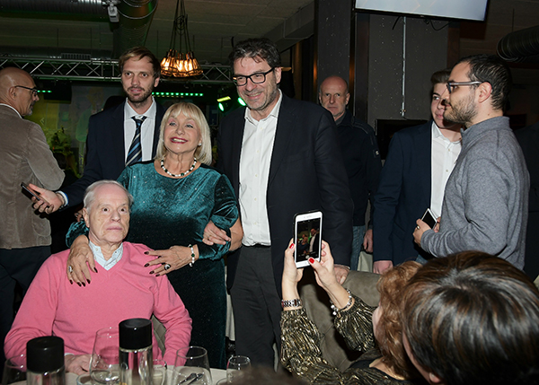 Salvini alla cena di Natale della Segreteria Provinciale della Lega a Milano