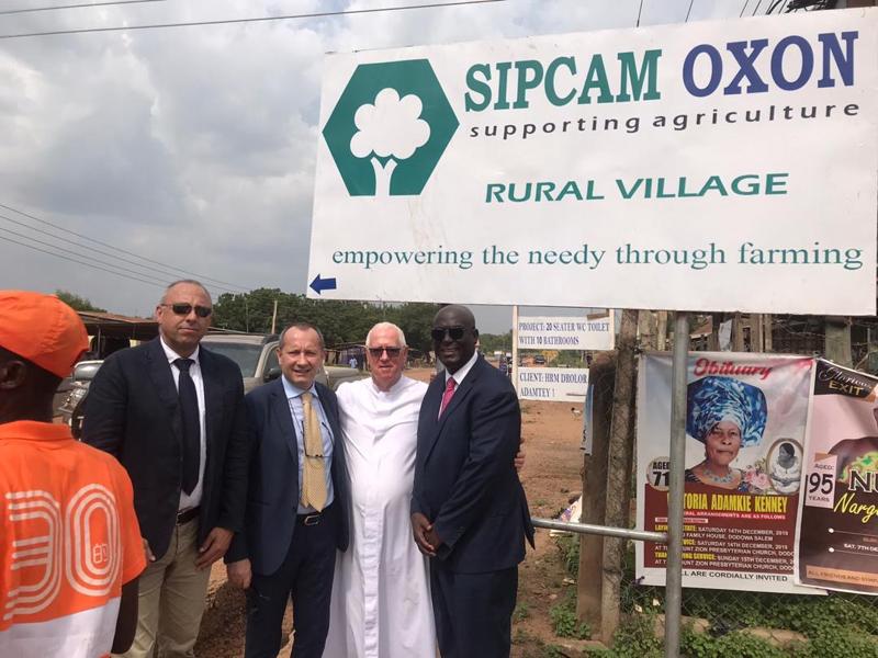 Sipcam Oxon inaugura in Ghana il suo primo villaggio agricolo in Africa