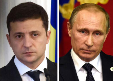 Putin Zelensky, vertice a Parigi: i giochi di potere tra Macron e Merkel