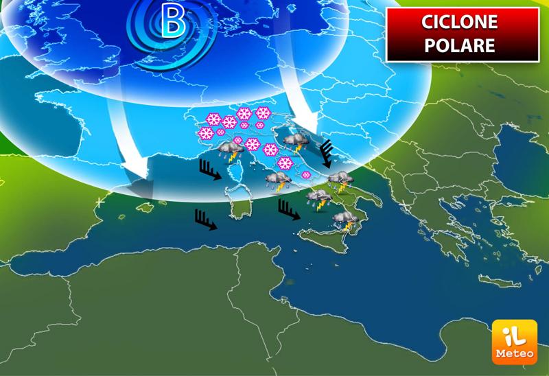 Meteo weekend, è arrivata la neve. Ecco dove Meteo weekend, è arrivata la neve. Ecco dove