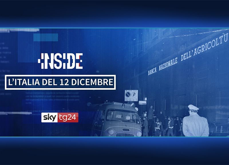 Sky TG24 Inside racconta l’attentato di Piazza Fontana Sky TG24 Inside racconta l’attentato di Piazza Fontana