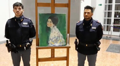 Piacenza, quadro di Klimt ritrovato nel luogo in cui era sparito nel ’97