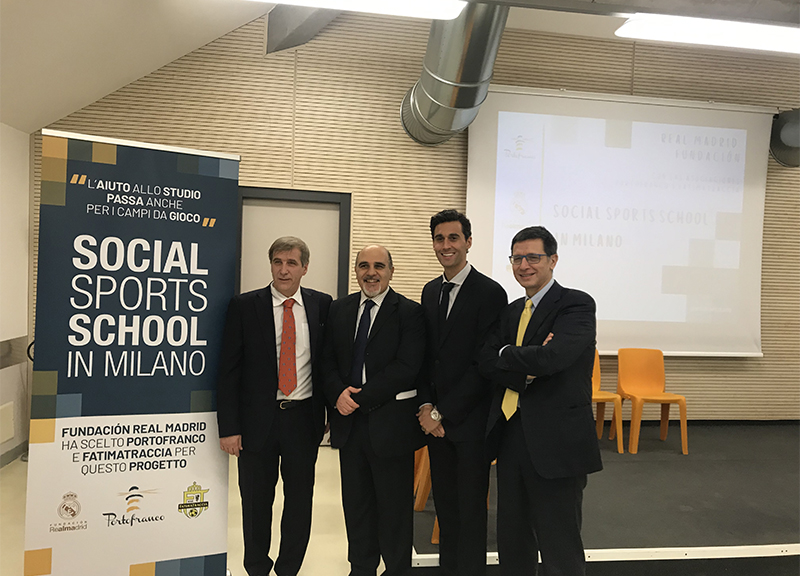 Fondazione Real Madrid porta in Italia Social Sports School in Italy Fondazione Real Madrid porta in Italia Social Sports School in Italy