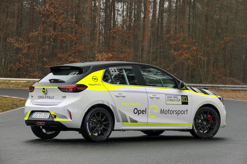Prosegue i test della Opel Corsa-e Rally Prosegue i test della Opel Corsa-e Rally