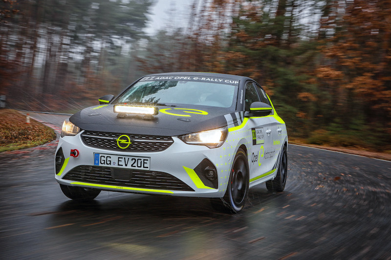Prosegue i test della Opel Corsa-e Rally Prosegue i test della Opel Corsa-e Rally