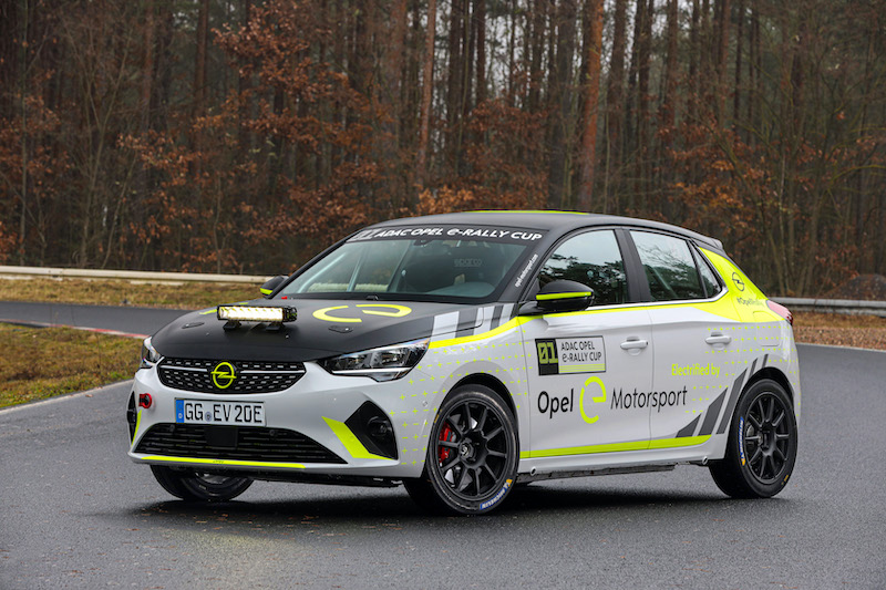 Prosegue i test della Opel Corsa-e Rally Prosegue i test della Opel Corsa-e Rally