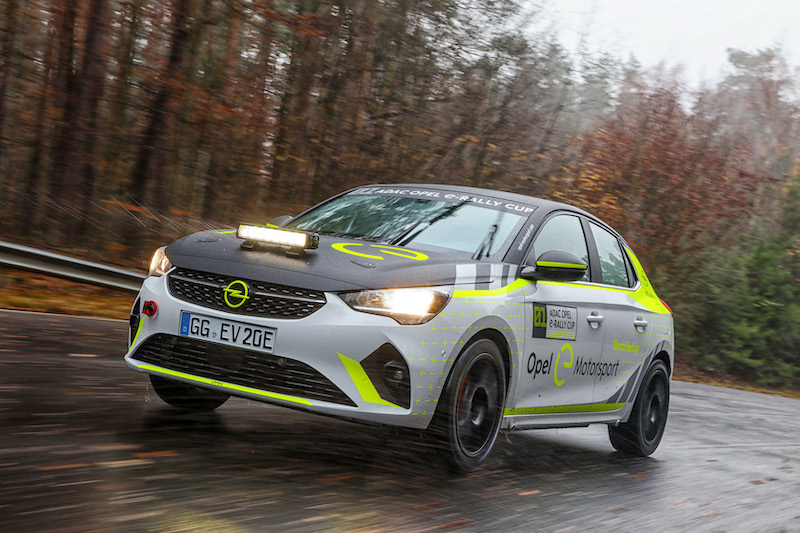 Prosegue i test della Opel Corsa-e Rally Prosegue i test della Opel Corsa-e Rally