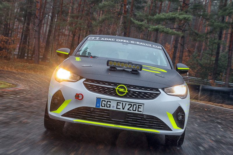 Prosegue i test della Opel Corsa-e Rally Prosegue i test della Opel Corsa-e Rally